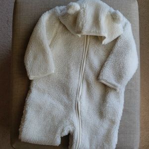 Fleece Bear Snowsuit